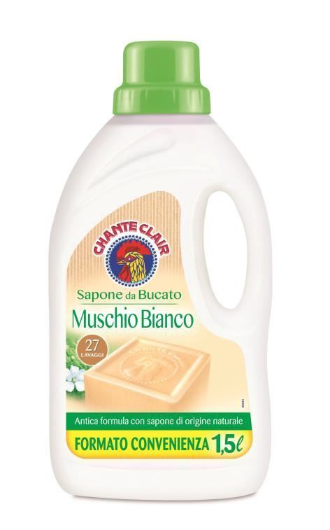 Tekuté mydlo na pranie. Chante Clair (Muschio Bianco-27).