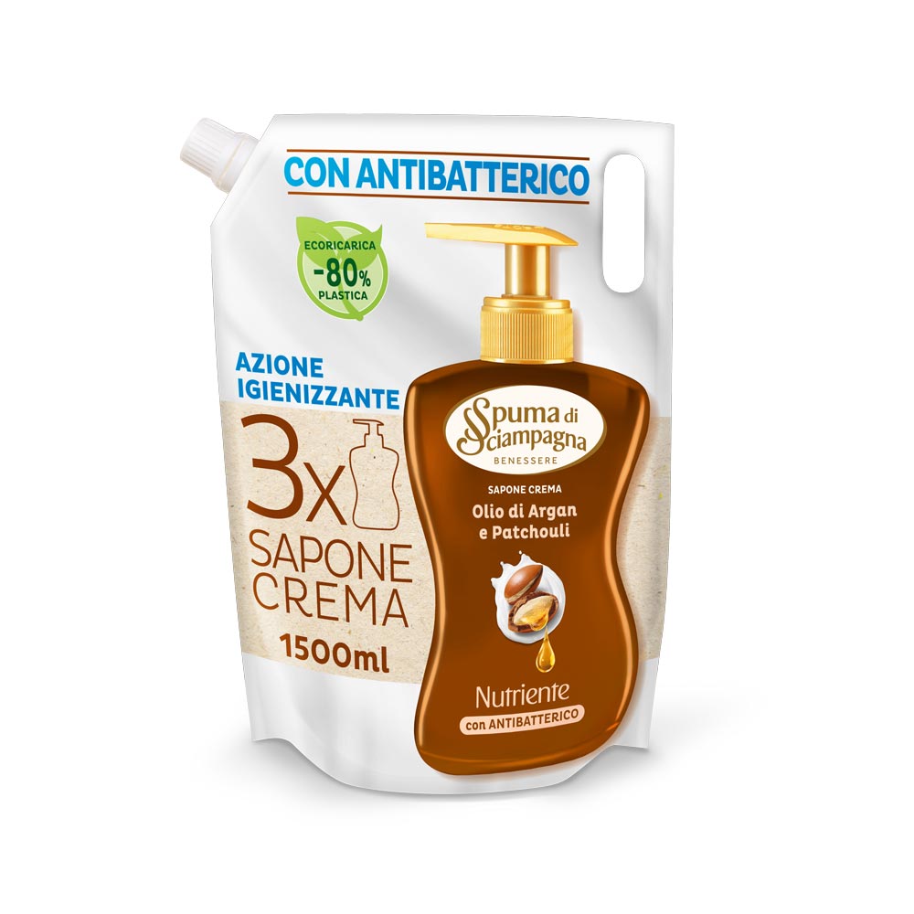 Tekuté mydlo Spuma di Sciampagna (Argan e Patchouli).