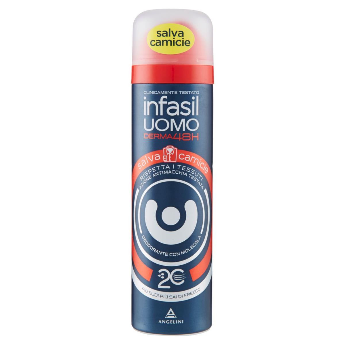 Deodorant- spray. Infasil (Uomo Salva Camicie).