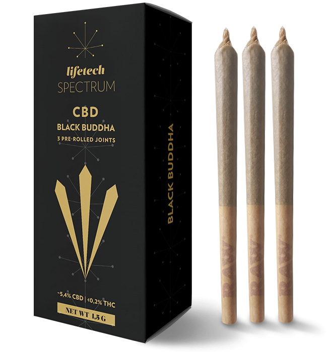 CBD „Black Buddha“ Pre-Rolled Joint