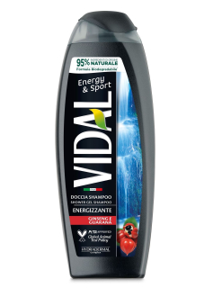  Sprchový šampón. VIDAL (Enegy & Sport).