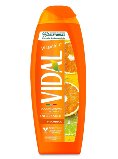  Sprchový gél. VIDAL (Vitamina C).